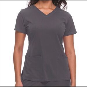 Purple Label yoga scrub top 
